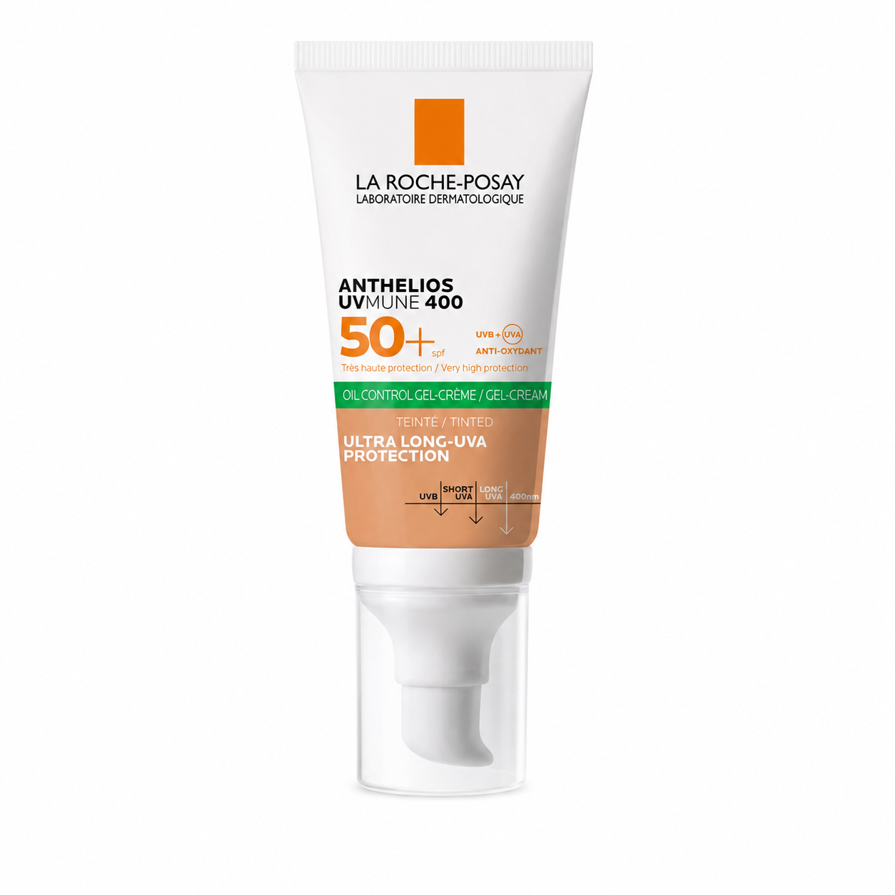 La Roche-Posay Antehlios UVMune400 gel-crema colorata SPF50+ 50ml