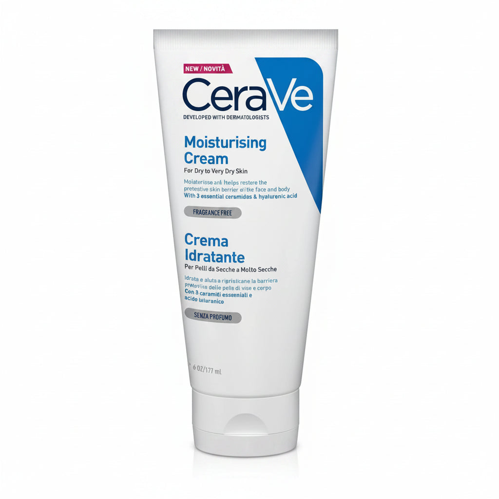 Cerave Crema Idratante per Pelli Secche Viso e Corpo 177ml
