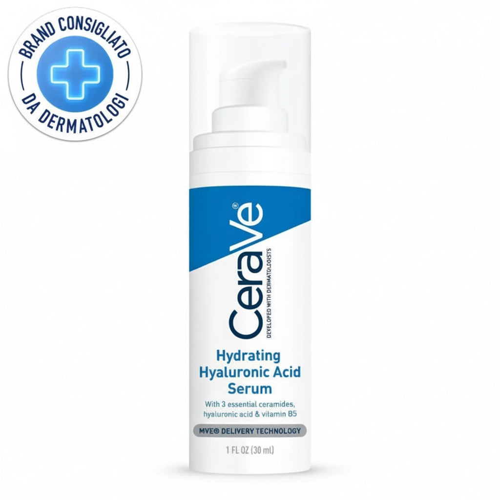 Cerave Siero Idratante Acido Ialuronico per Viso 30ml