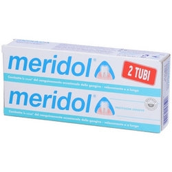 Meridol protezione gengive dentifricio bitubo 2x75ml