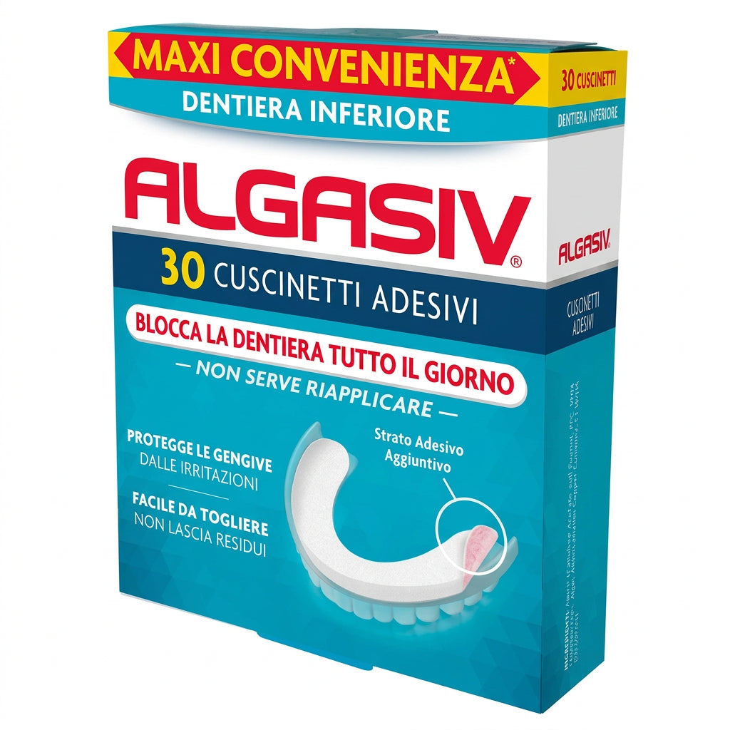Algasiv Cuscinetti Adesivi Inferiori 30pz