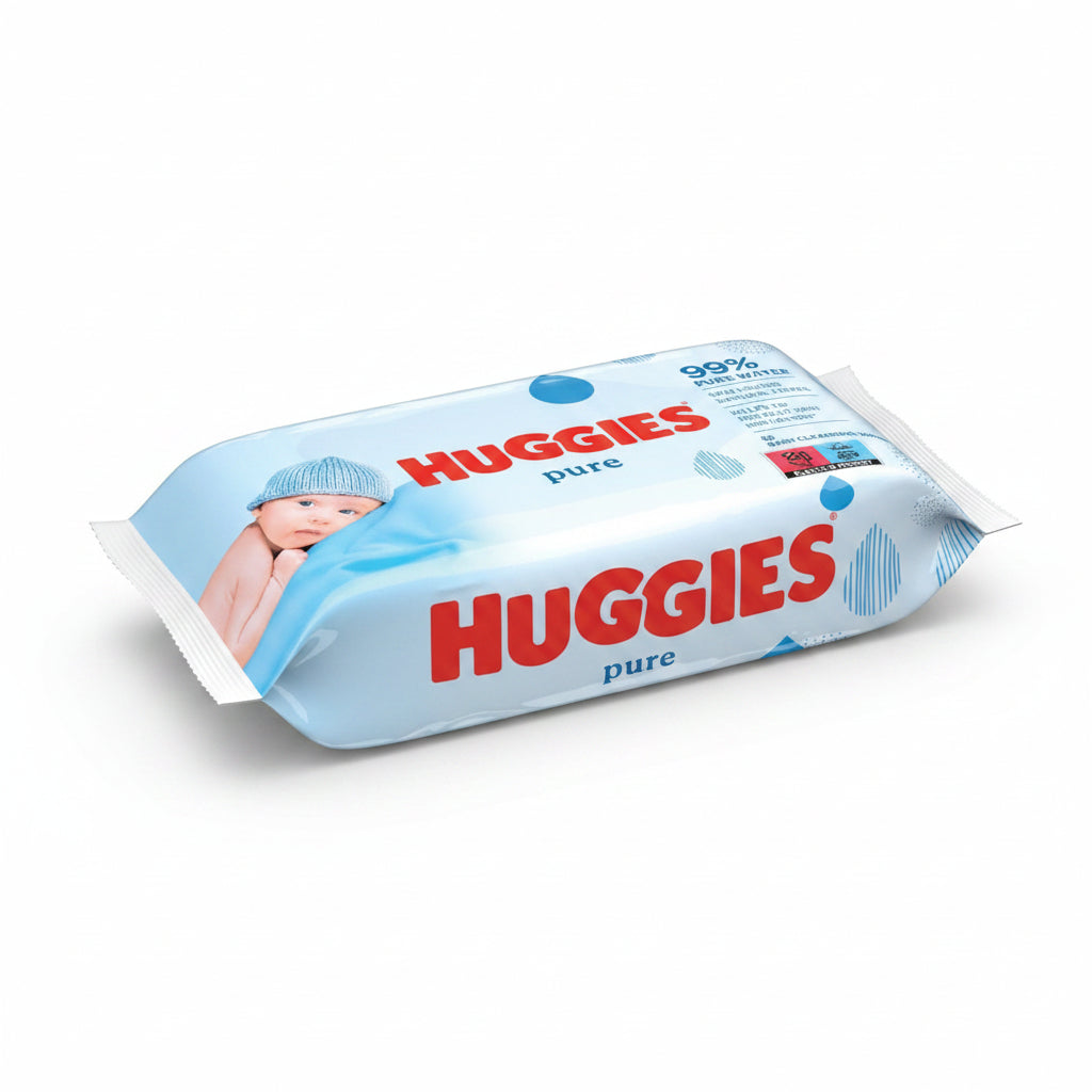 Huggies Salvietta pure singola 56pz