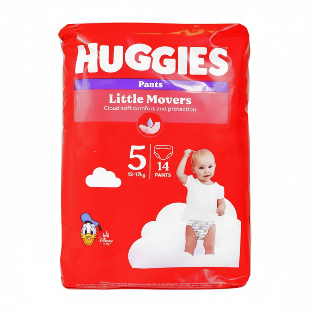 Huggies Little Movers Pants Taglia 5 12-17kg 14pz
