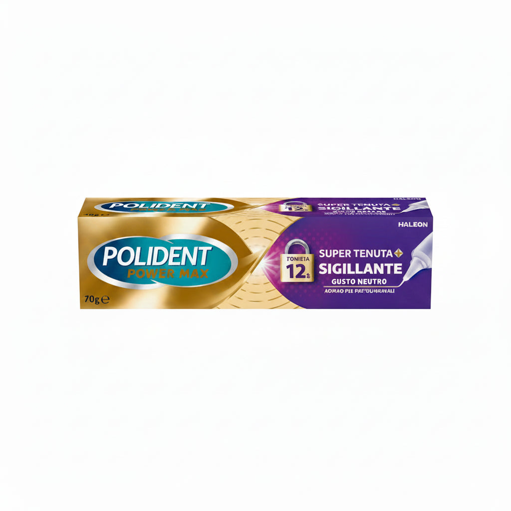 Polident Super Sigillante Crema Adesiva per Protesi Dentali 70gr