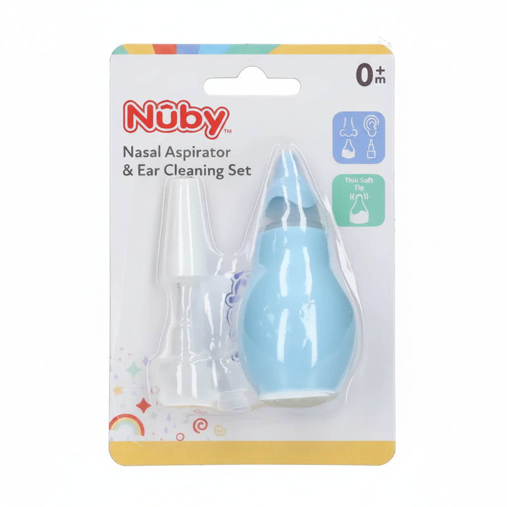 Nuby Aspiratore Naso Orecchie Soft 0M+