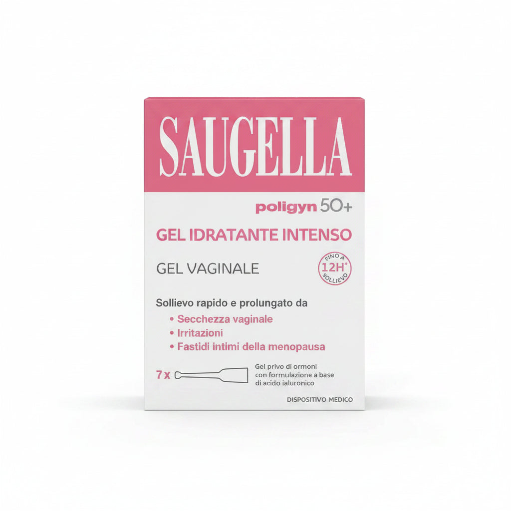 Saugella Poligyn50+ Gel Vaginale Idratante Intenso 7x4ml