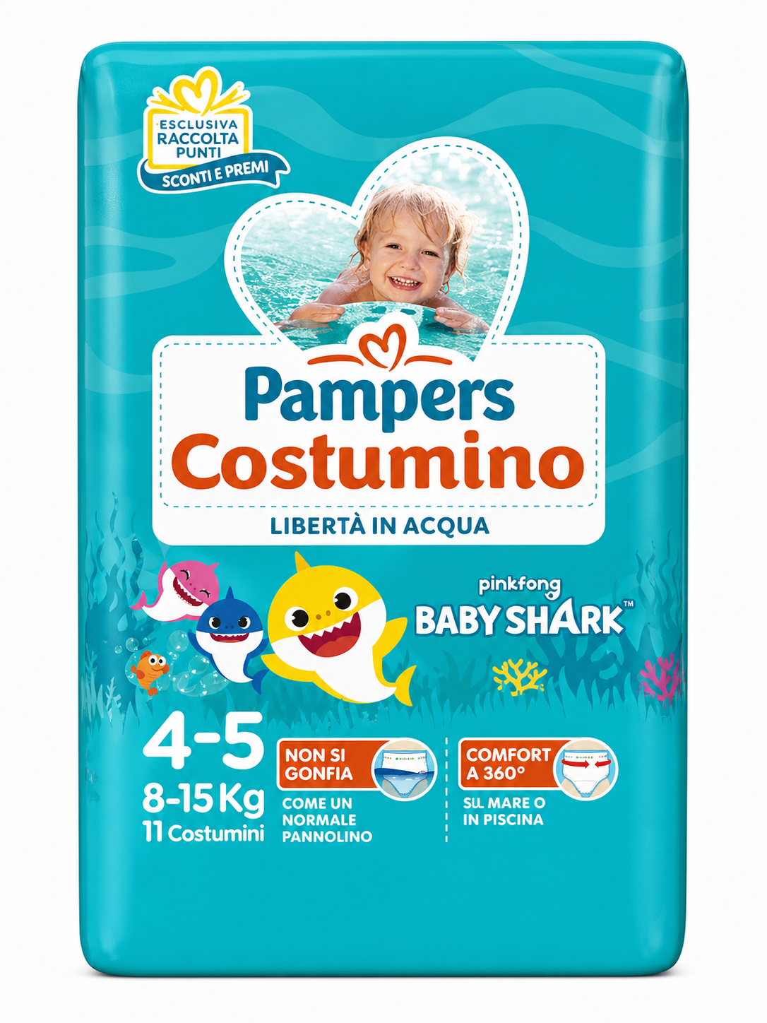 Pampers pannolino costumino