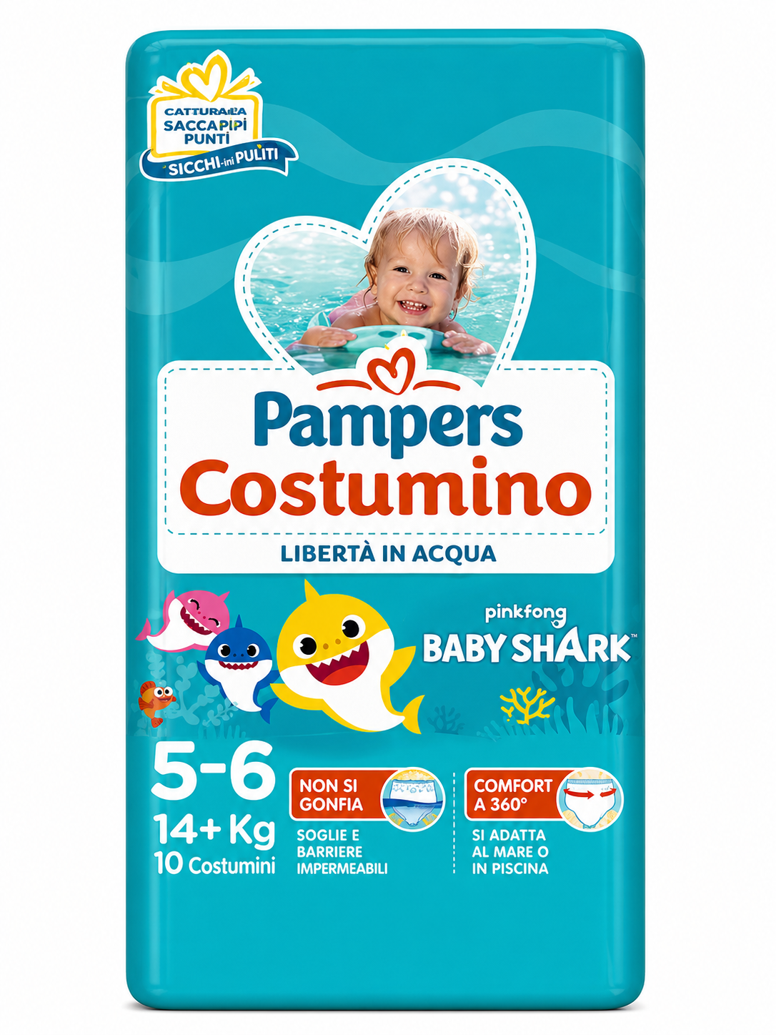 Pampers pannolino costumino