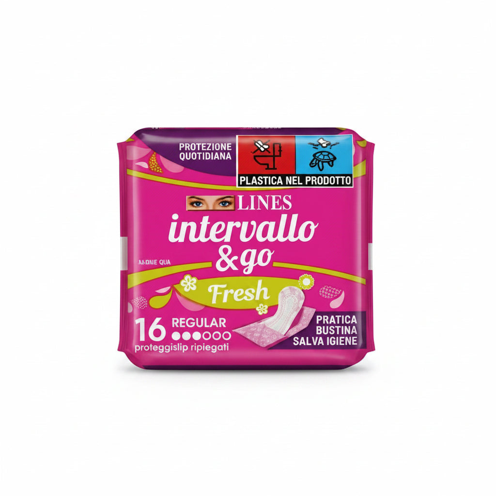 Lines Intervella fresh proteggislip ripiegato 16pz