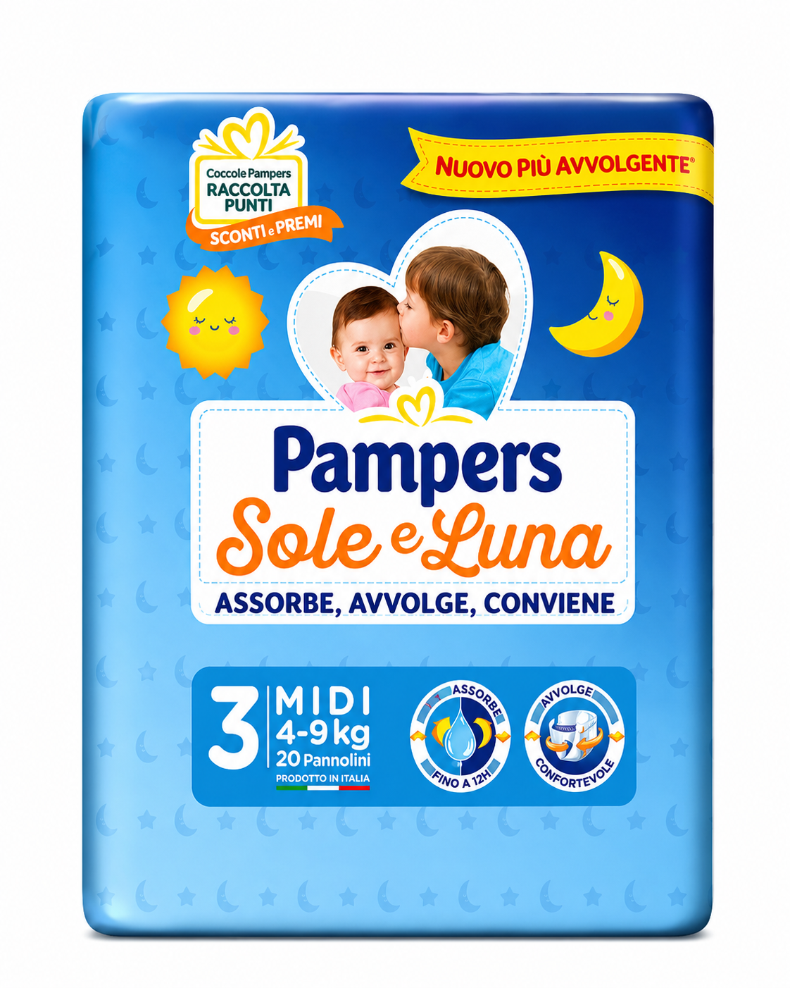 Pampers sole e luna