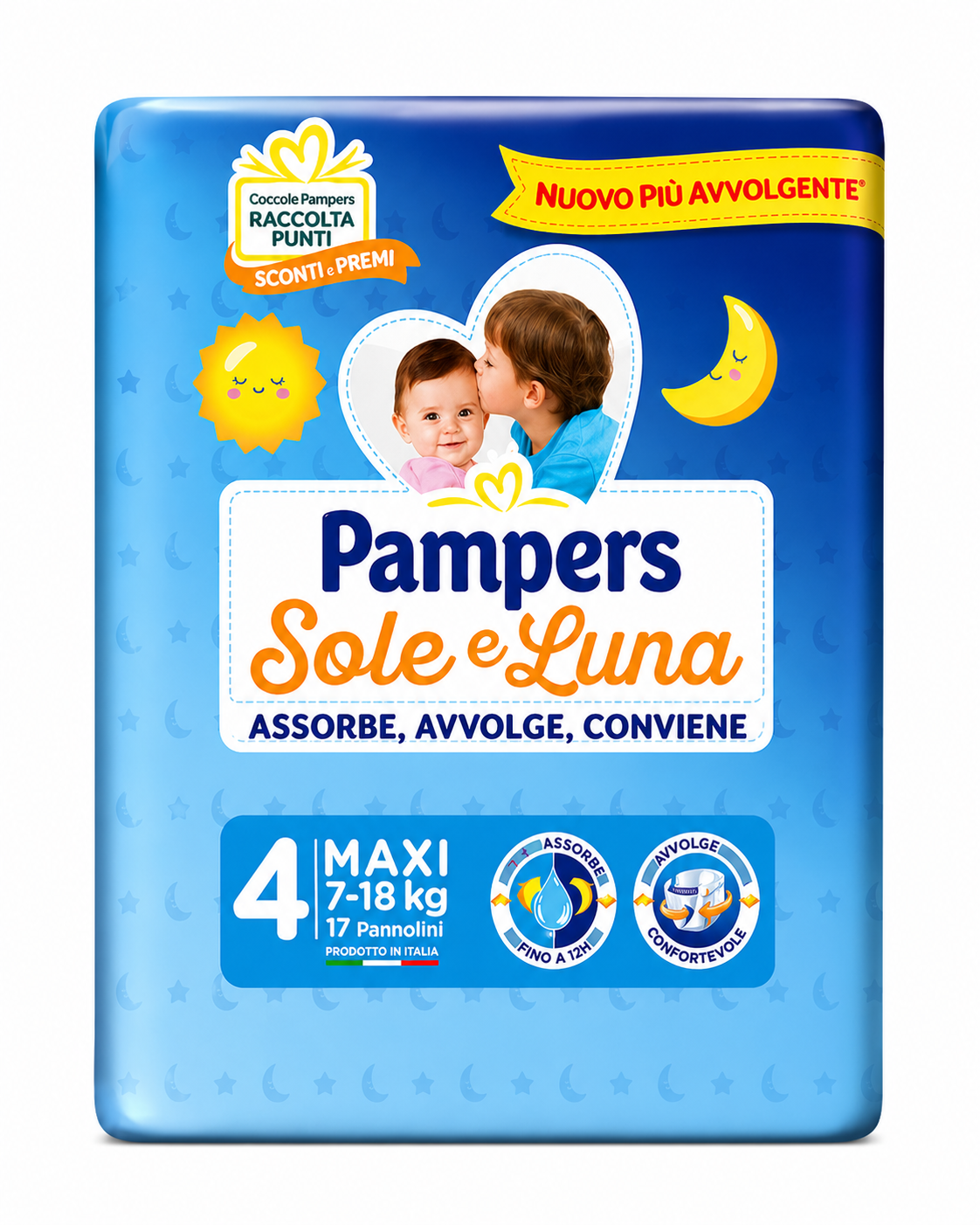 Pampers sole e luna