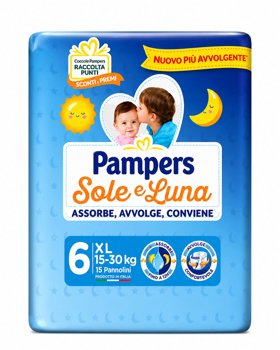 Pampers sole e luna
