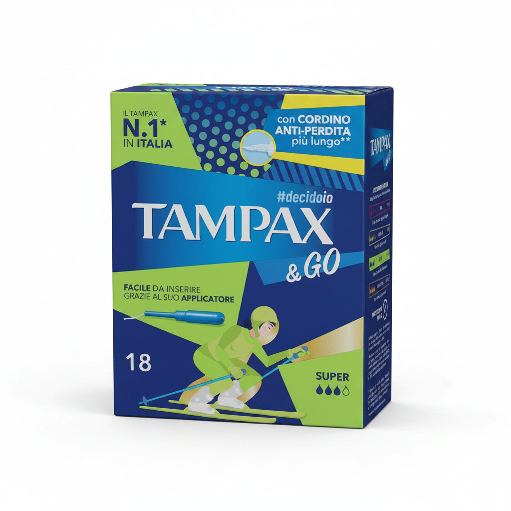 Tampax assorbenti interni super 18pz