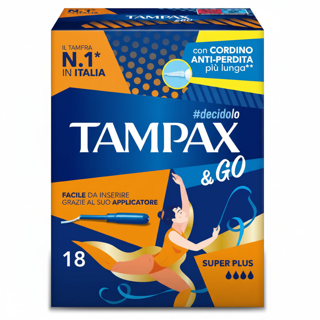 Tampax assorbenti interni super plus 18pz