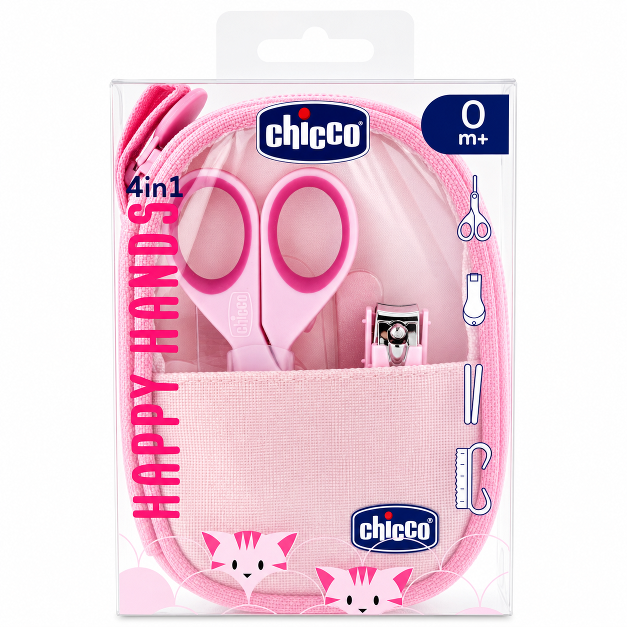 Chicco set unghie rosa happy hands