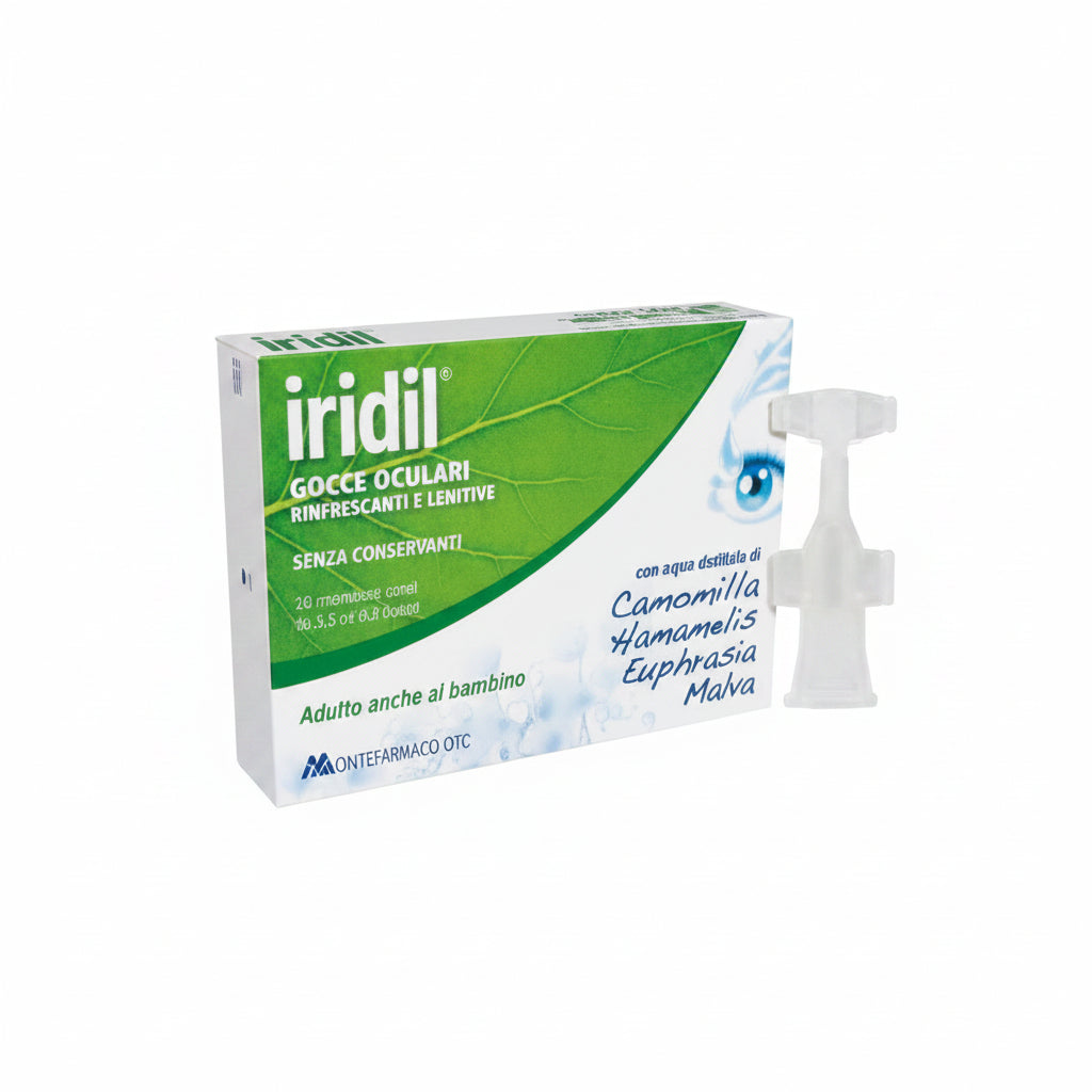 Iridil Gocce Oculari Rinfrescanti e Lenitive 10 monodose x0.5ml