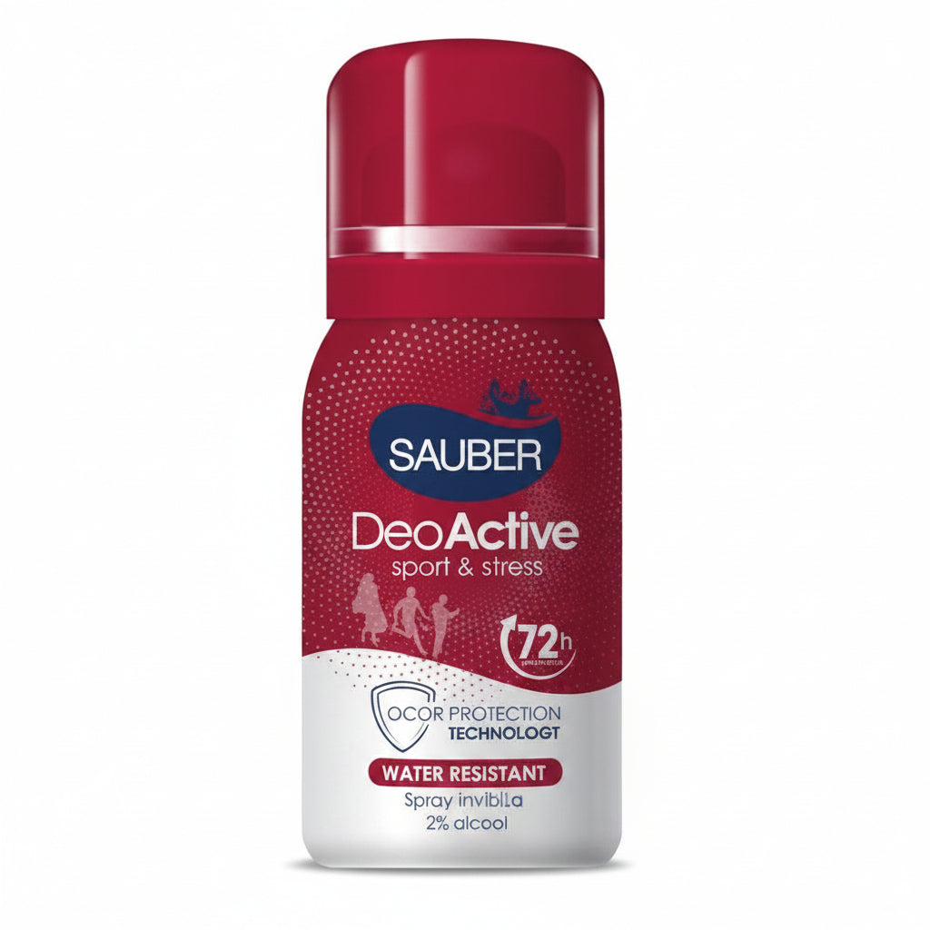 Sauber deoactive sport&stress spray 35ml