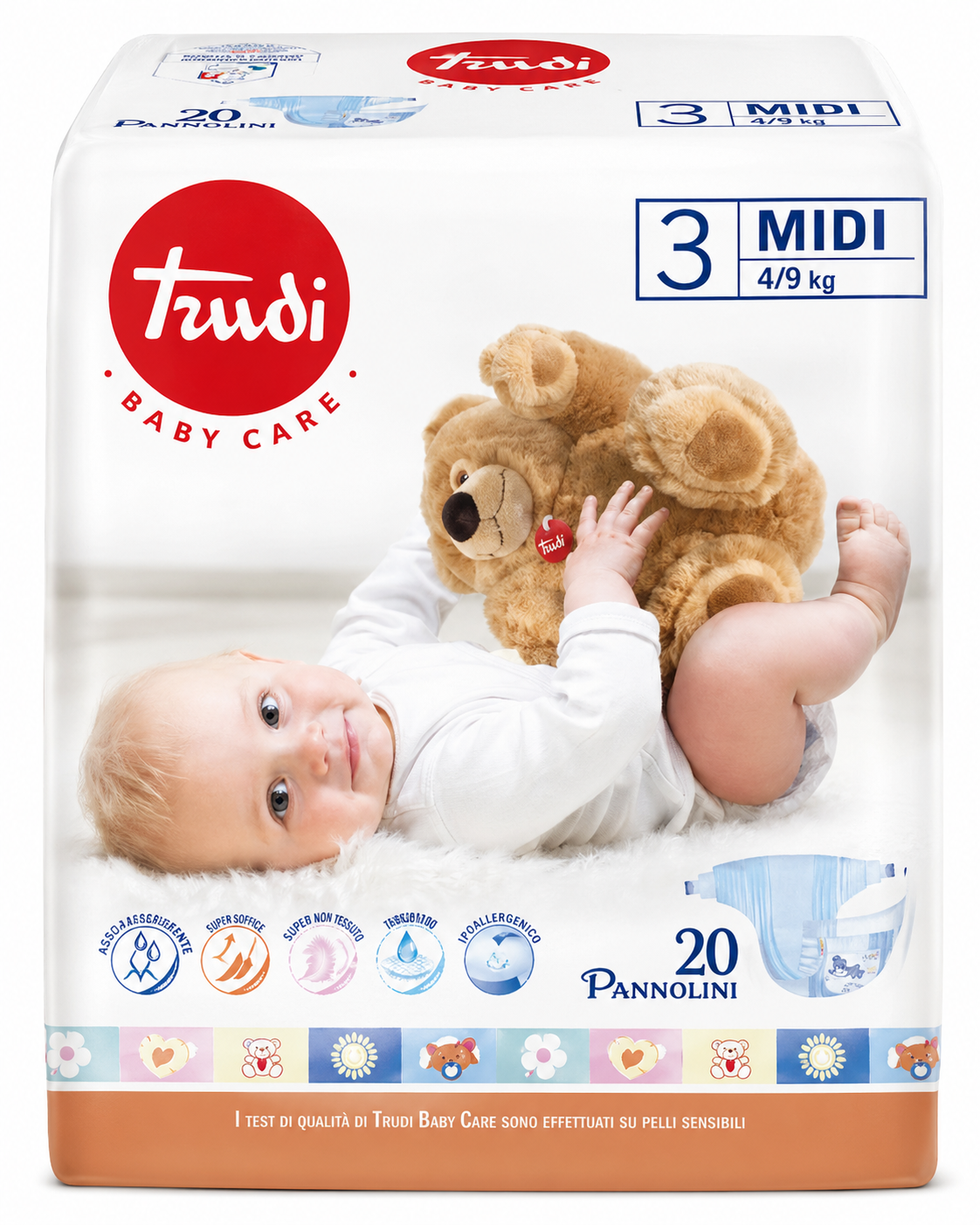Trudi baby care pannolini