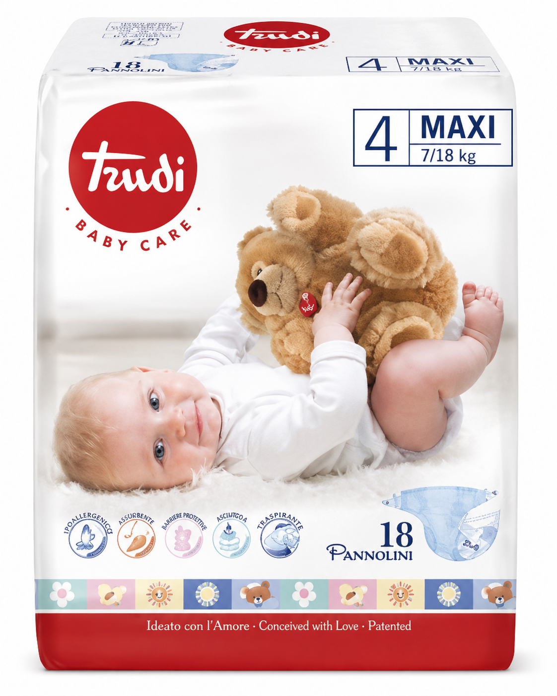 Trudi baby care pannolini