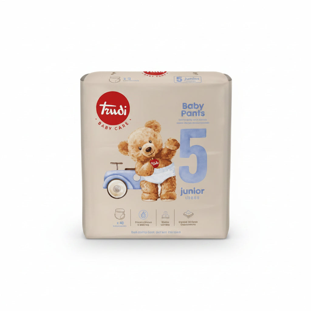 Trudi baby care pannolino mutandina Taglia 5 Junior 12/18kg 18pz