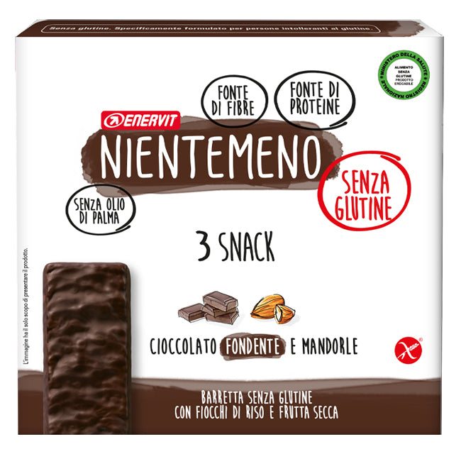Enervit nientemeno cereali, cioccolato fondente e mandorle 3x33g