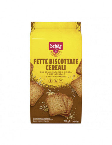 Schar fette biscottate cereali 260g