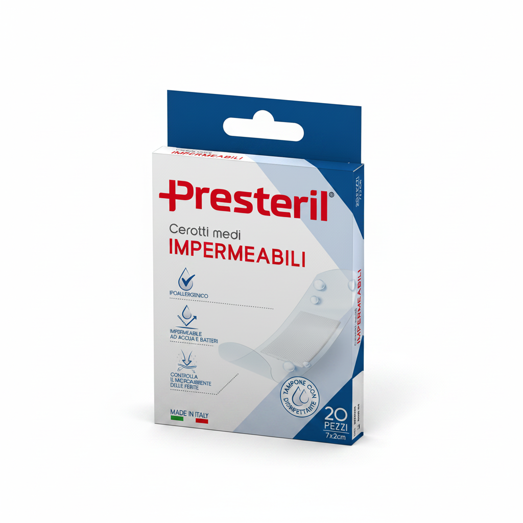 Presteril Cerotti Assortiti Impermeabili 20pz