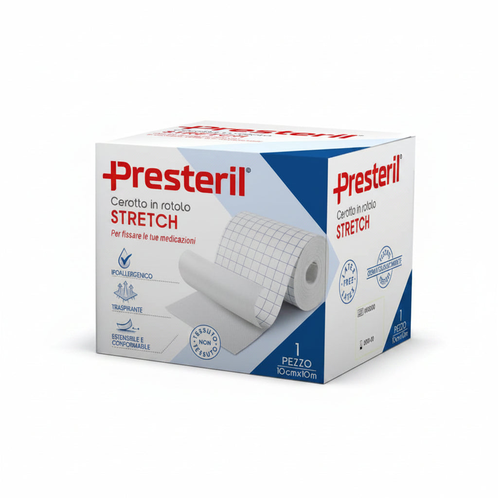 Presteril Cerotto In Rotolo Stretch 5cmx5m 1pz