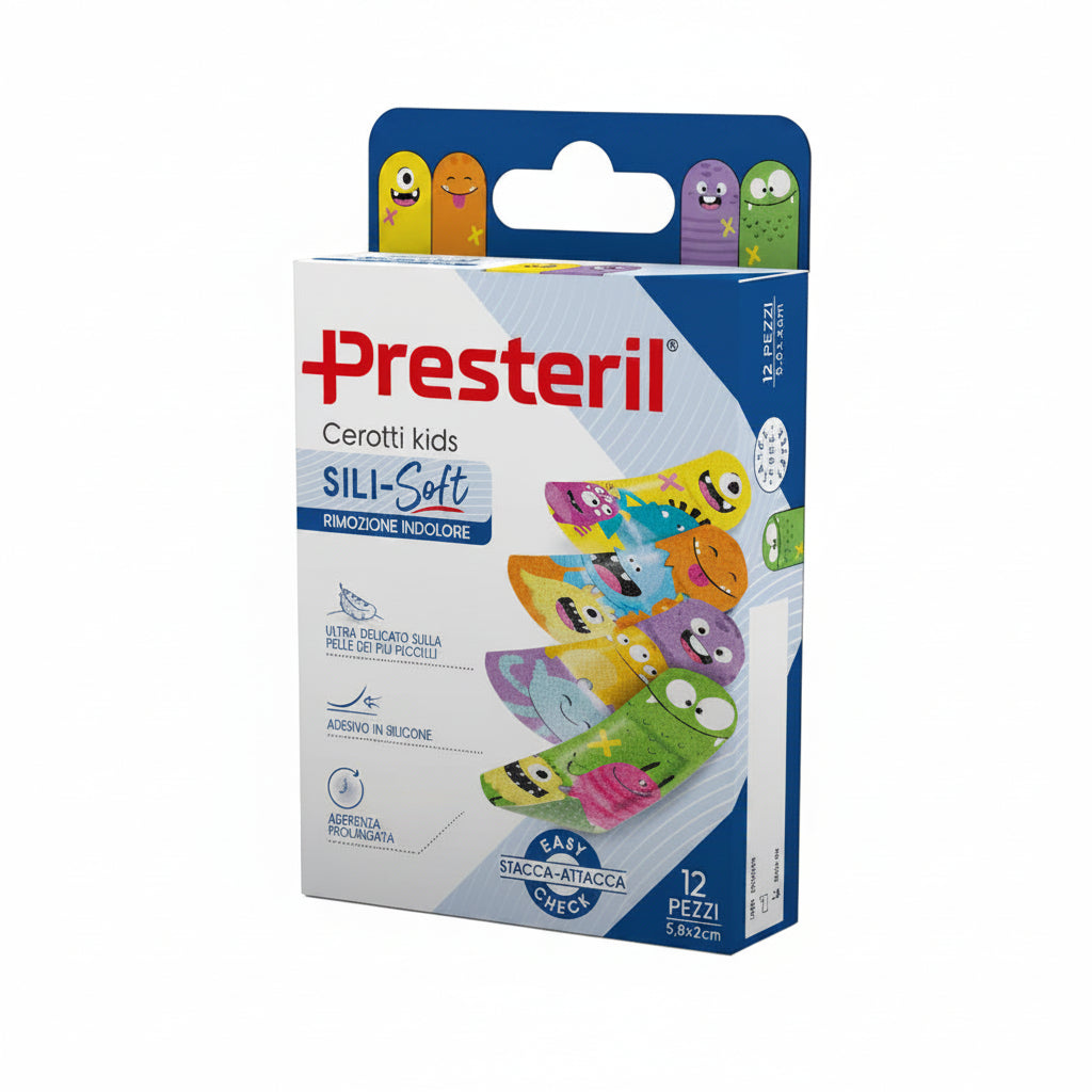 Presteril  Cerotti Kids 5.8x2cm 12pz