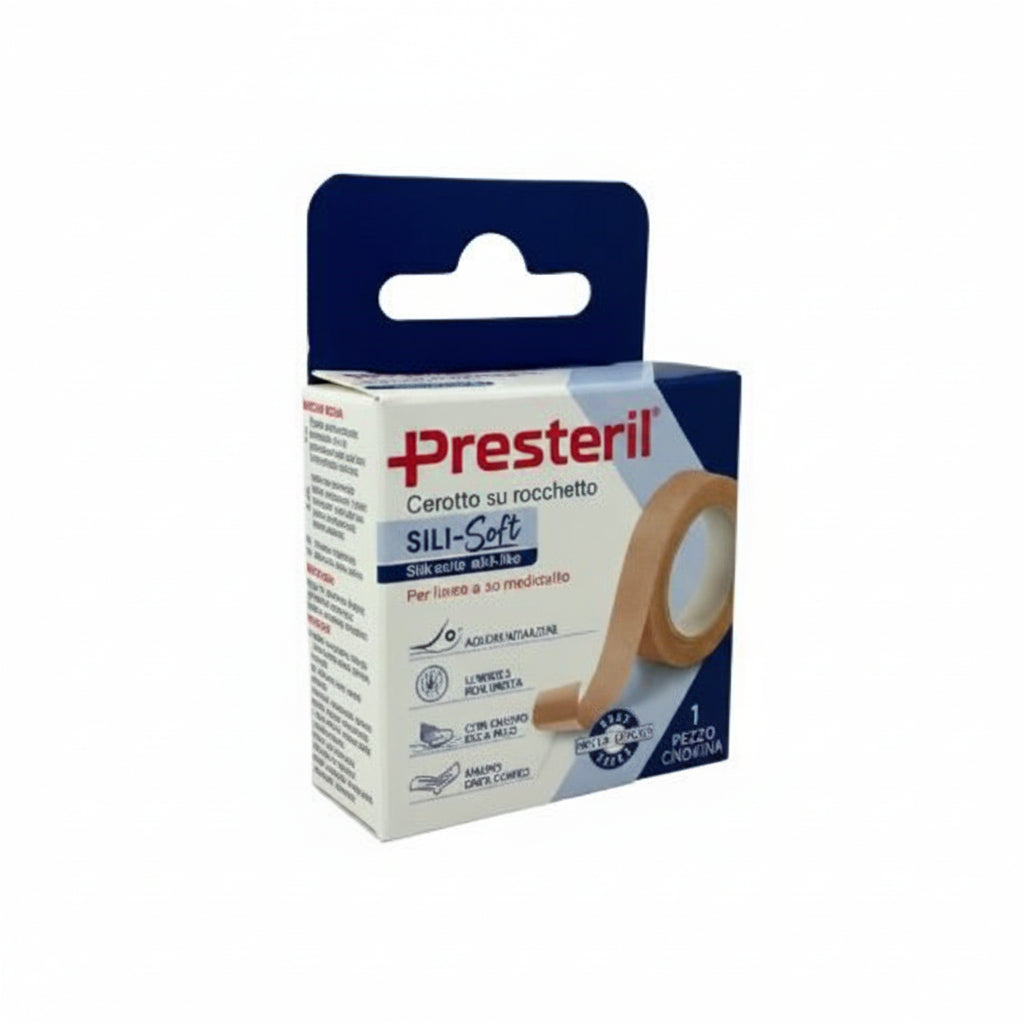 Presteril Cerotto Su Rocchetto Sili-Soft 1.25cmx3m