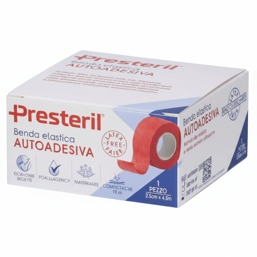 Presteril Elastica Autoadesiva 2.5cmx4.5m