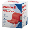 Presteril Benda Elastica Autoadesiva 7,5cm x 4,5m Rosso