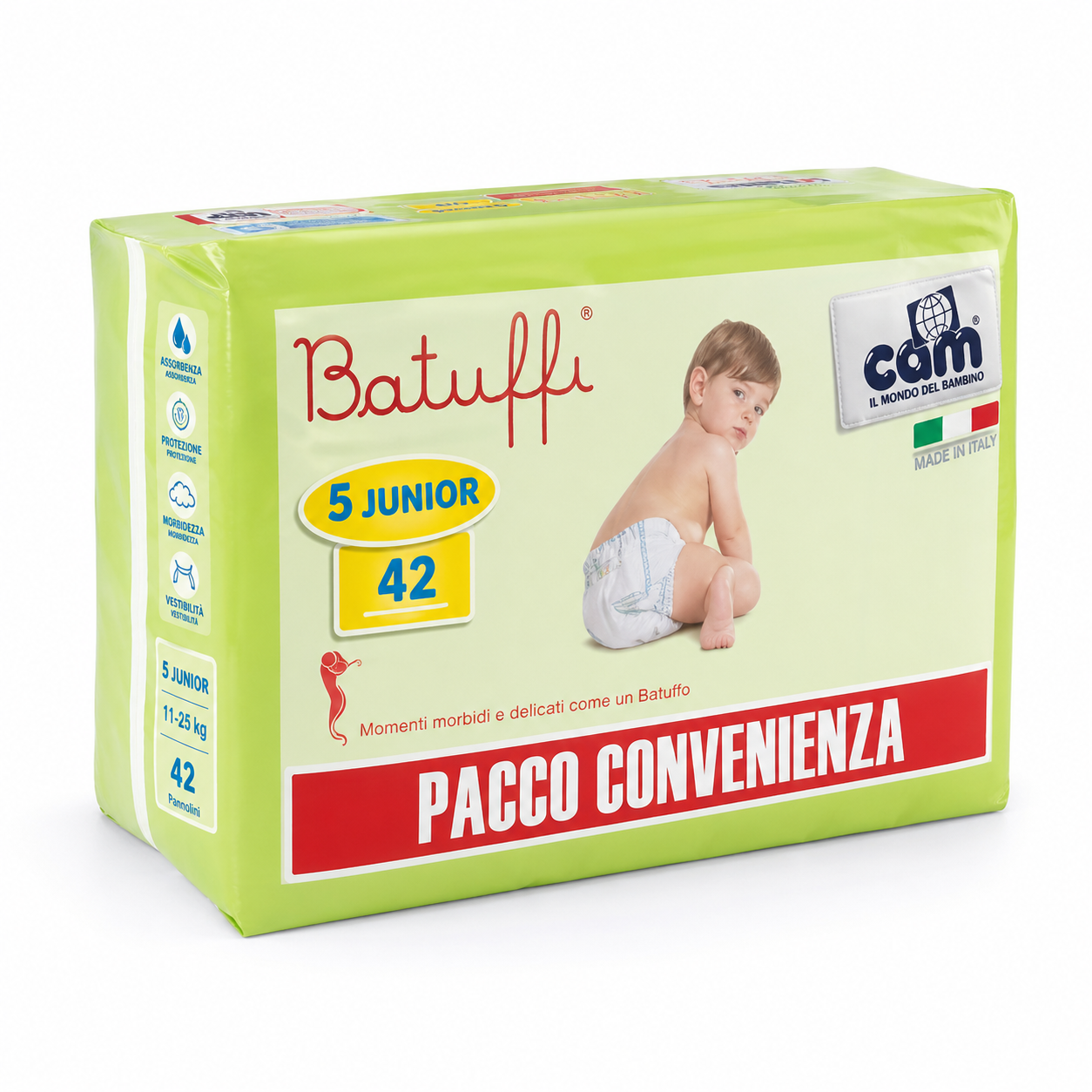 Cam pannolini batuffi pacco convenienza