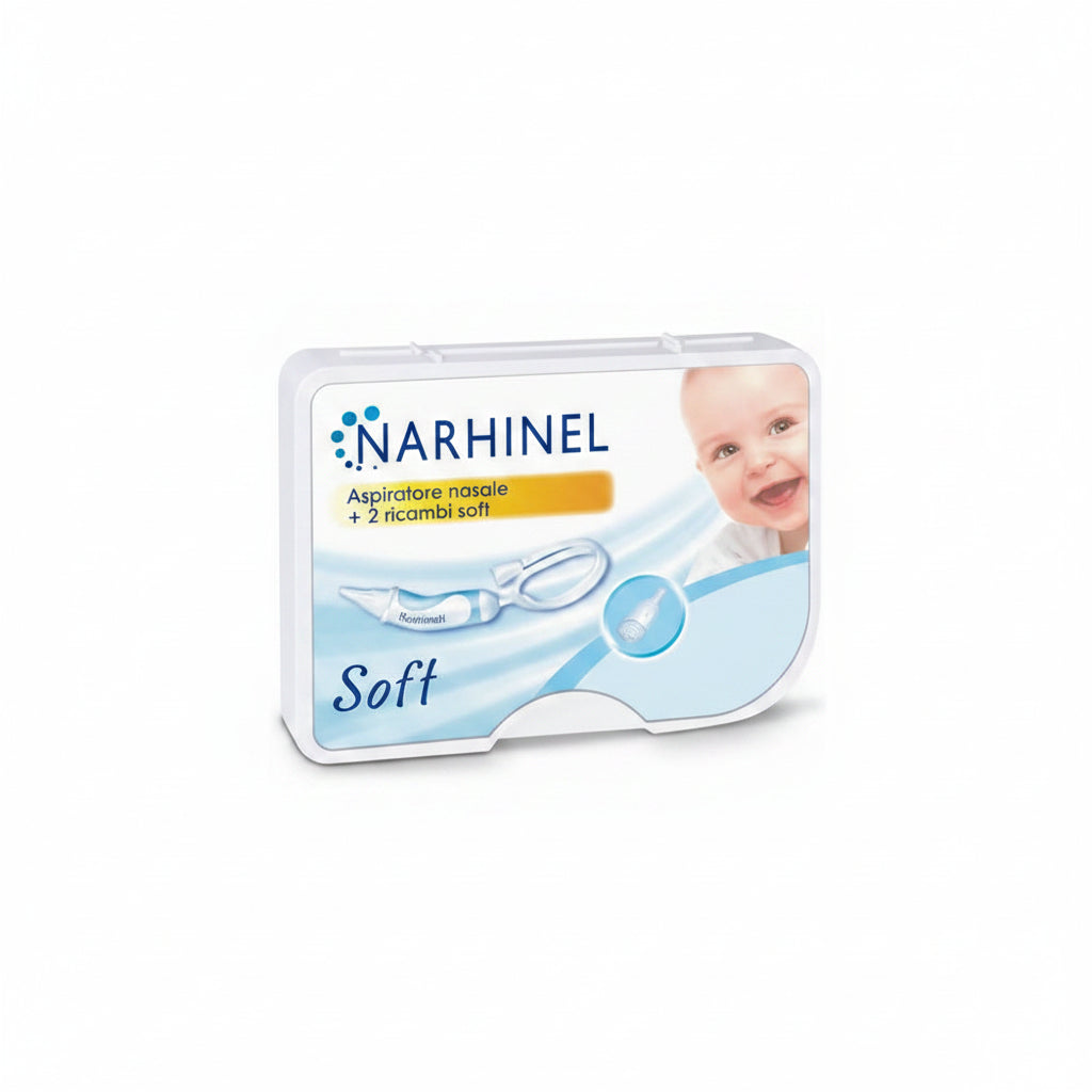 Narhinel  Aspiratore Nasale Soft 0M+ +2 Ricambi