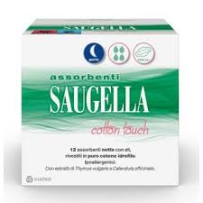 Saugella assorbenti notte 12pz