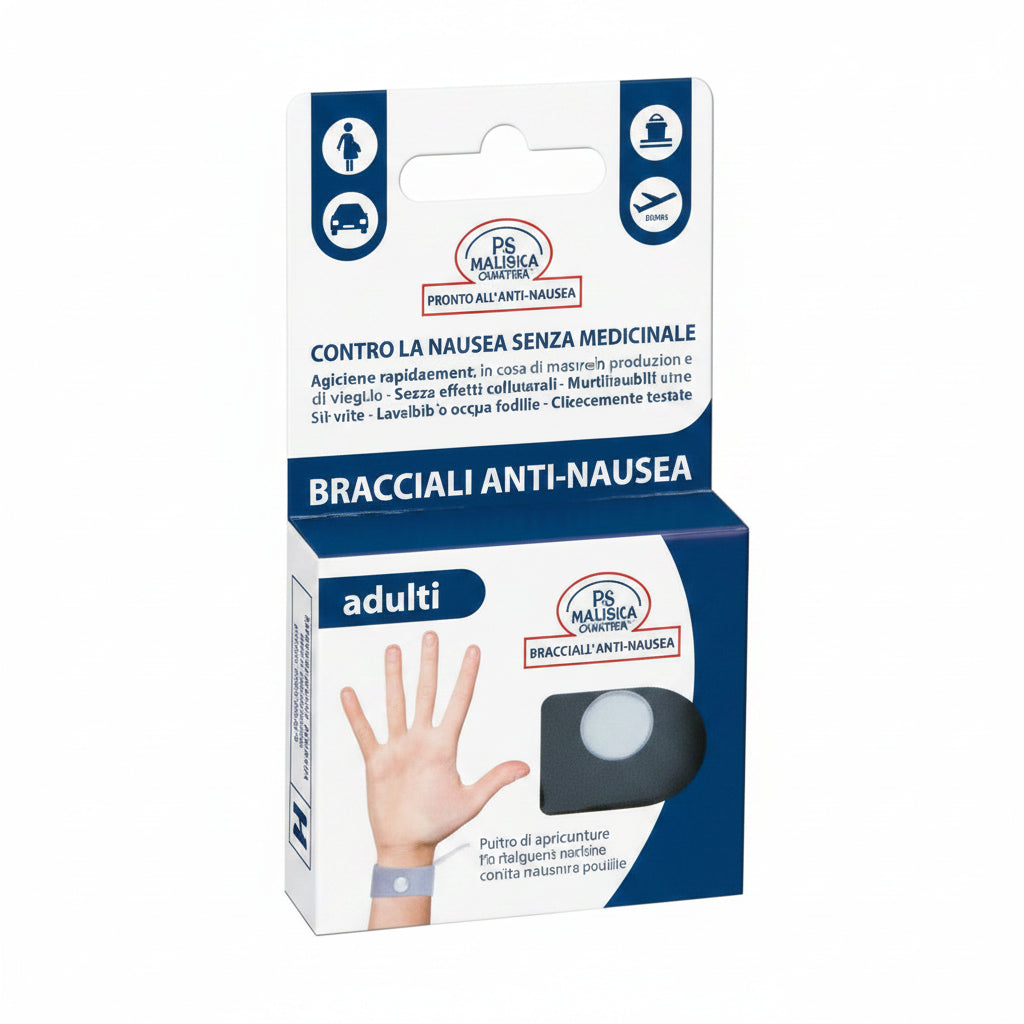 Bracciali anti-nausea adulti