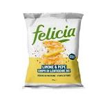 Felicia limone & pepe chips 40g