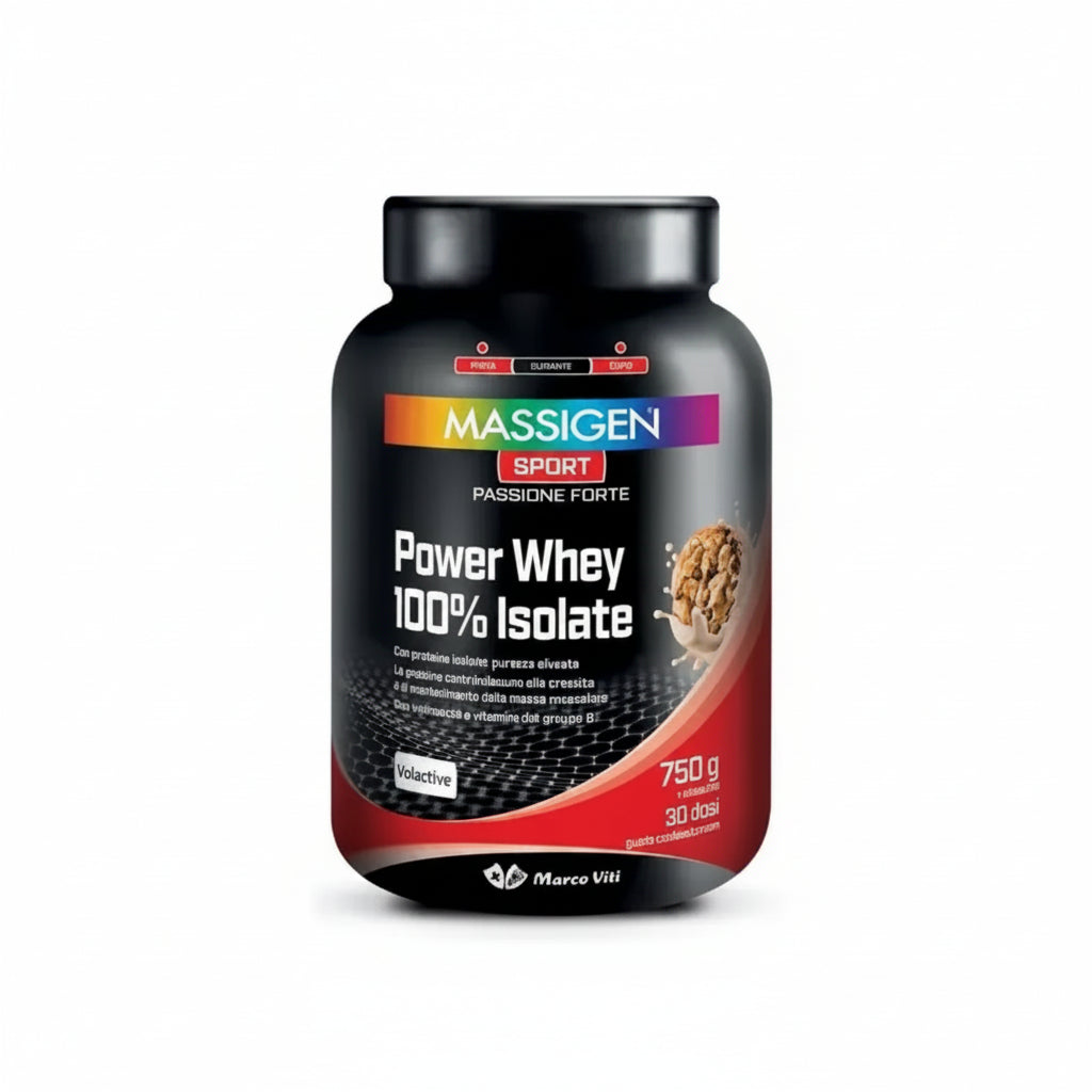 Massigen Sport Power Whey Proteine Isolate Gusto Cookies 750g