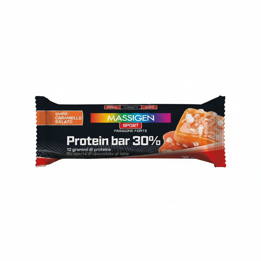 Massigen Sport Protein Bar 30% Caramello Salato 35g