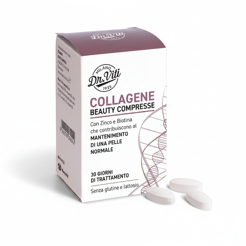 Marco Viti Collagene Beauty Integratore Bellezza della Pelle Biotina 30 Compresse