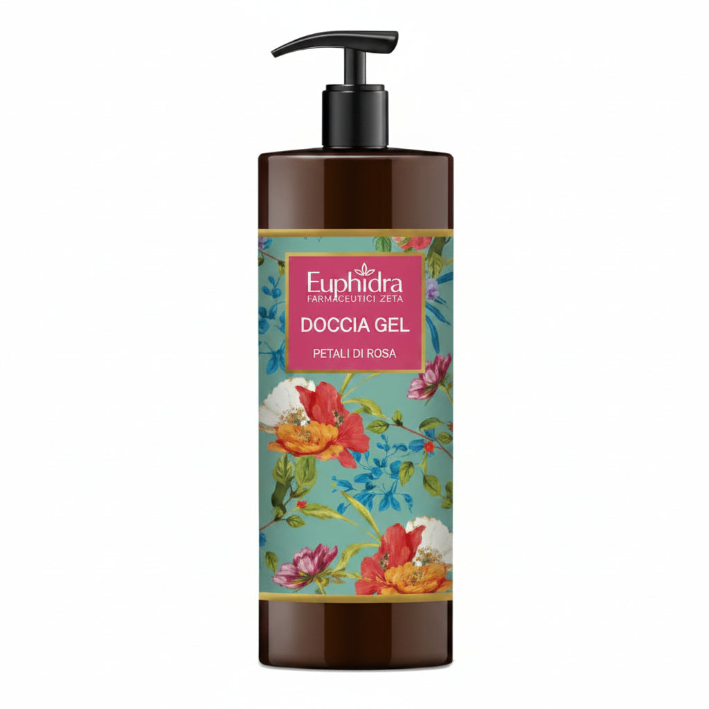 Euphidra Doccia gel petali di rosa 400ml