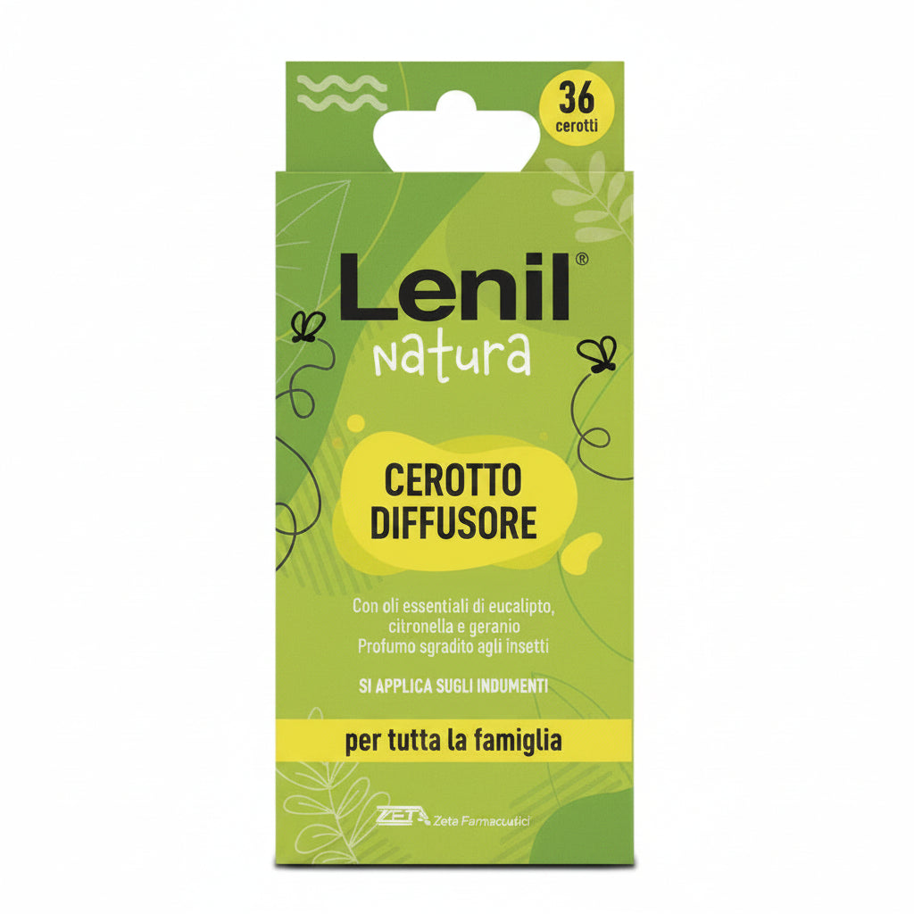 Lenil Natura Cerotti anti-zanzare 36pz