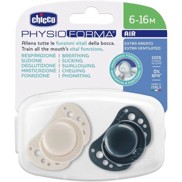 Chicco succhietti physioforma air 6-16M 2pz