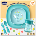 Chicco set pappa azzurro 12M+