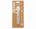Kiokids cucchiaio silicone grigio 1 pz