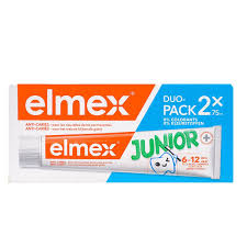 Elmex rinforza denti junior 6-12 anni bitubo 2x75ml