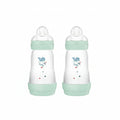 MAM Biberon Easy Star Anti-Colic 2M+ 2x260ml Azzurro