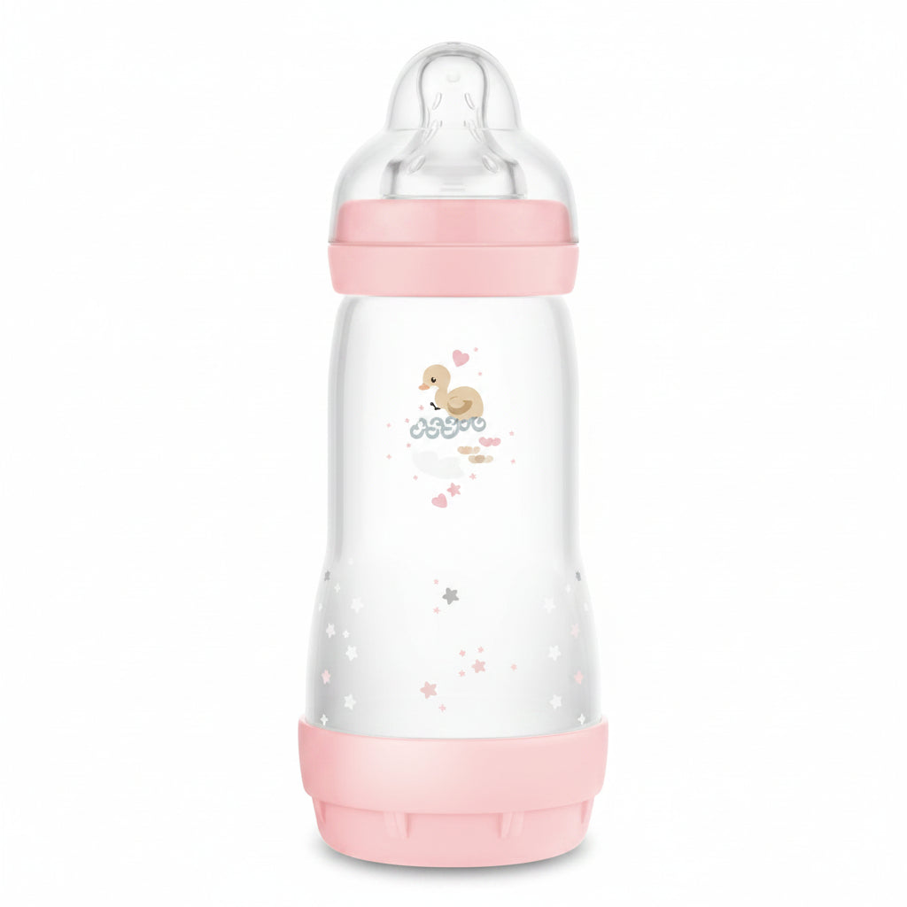 MAM Biberon Esy Start Anti-Colic 4M+ 320ml Lilla/Rosa