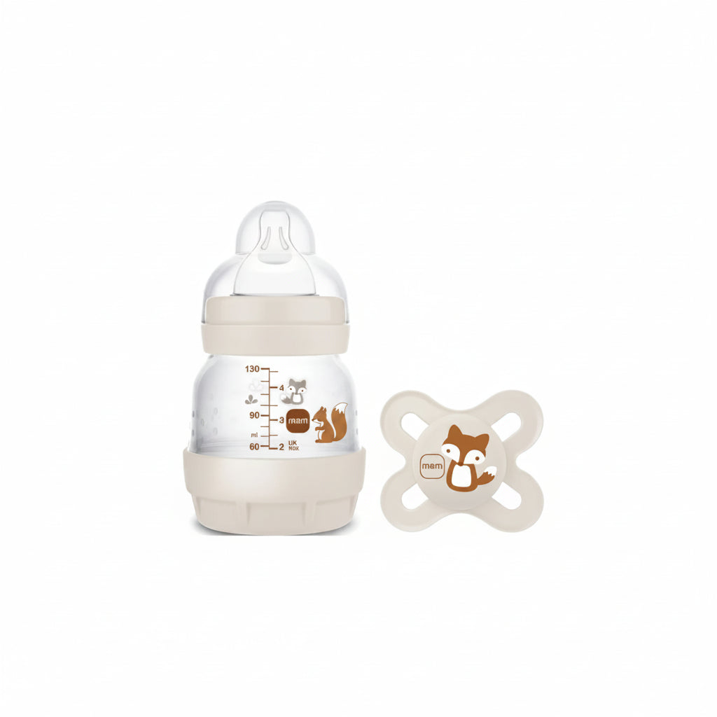 MAM Biberon Easy Start Anti-Colic 130ml e Succhietto 0M Neutro