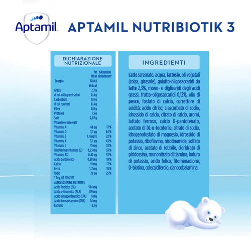 Aptamil 3 latte liquido crescita 1000ml